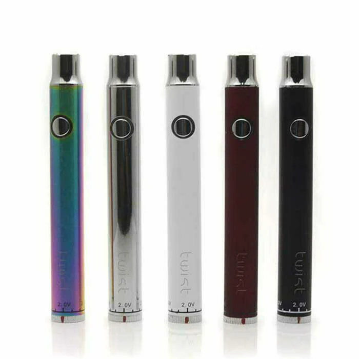 Ego Twist 900 mAh Variable Voltage Battery — push button listed on the Herbs 4 You menu