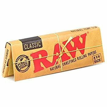 Raw 1 1/4 Rolling Papers — rolling papers listed on the Herbs 4 You menu