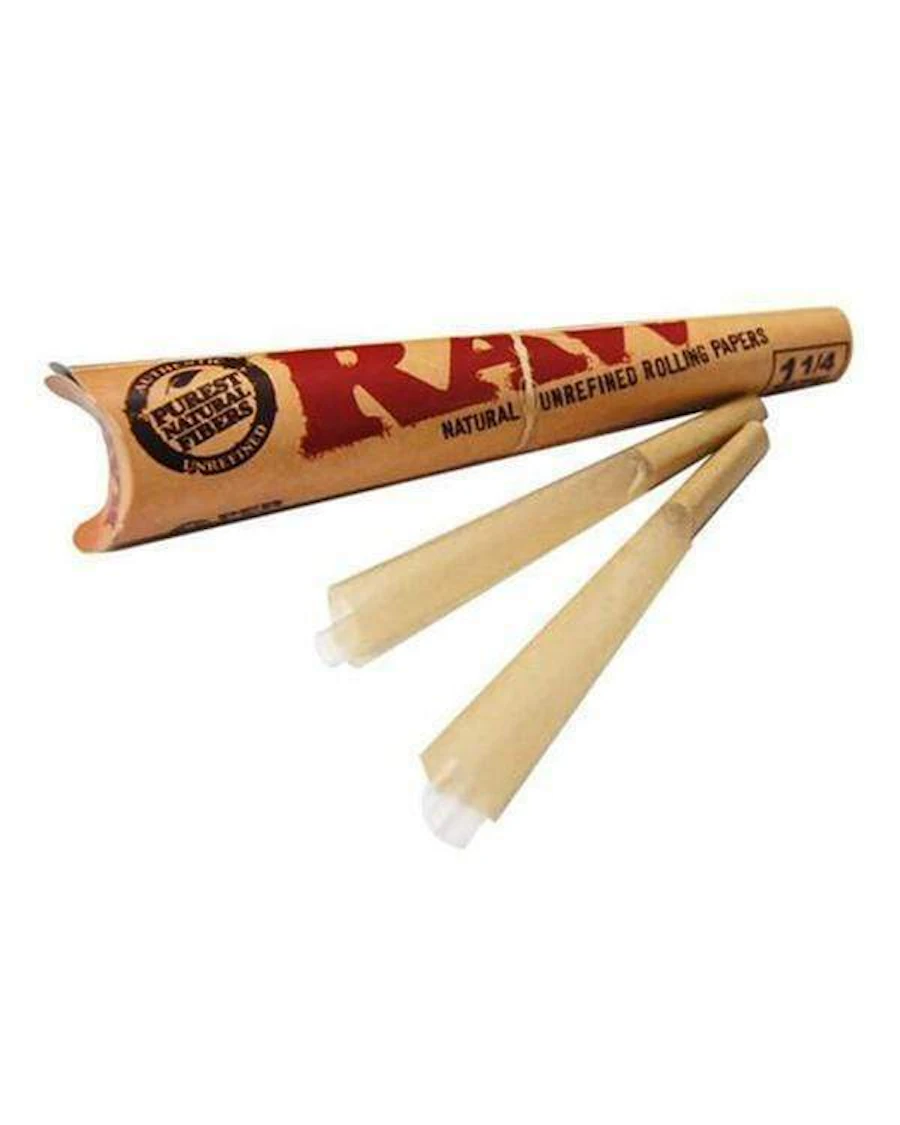 Raw Cones 1 1/4 — rolling papers listed on the Herbs 4 You menu