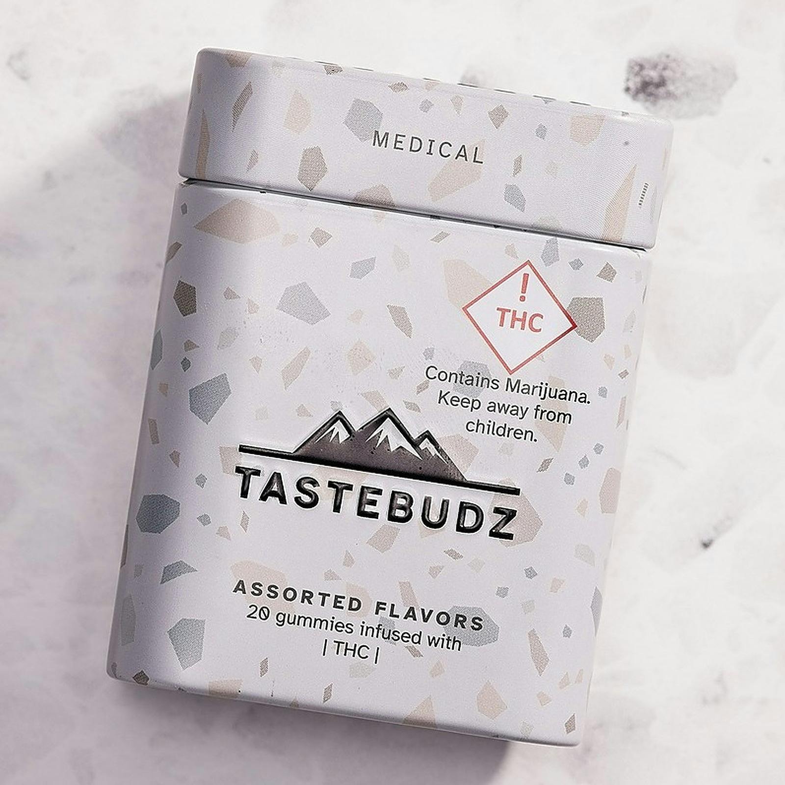 MED - Tastebudz - Assorted Flavors (1100mg)