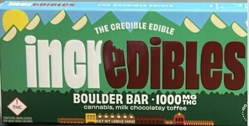 MED - Incredibles - Boulder Bar (1000mg)