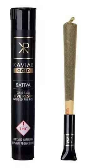 REC - Kaviar Gold Live Diamond Infused Joint - Sativa