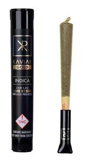 REC - Kaviar Gold Live Diamond Infused Joint - Indica