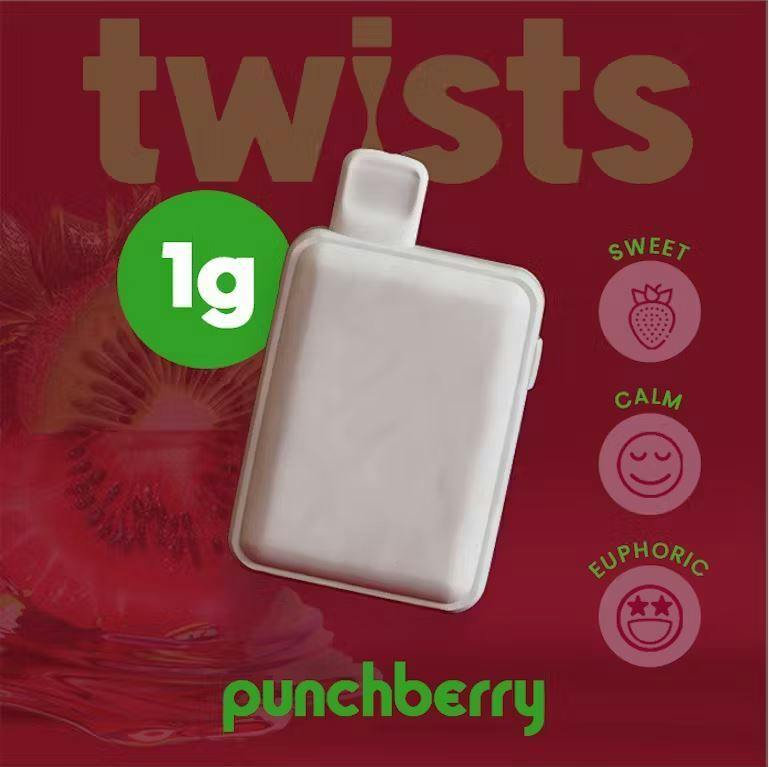 REC - Oil Twists Tugboat AIO - Punchberry 1000mg