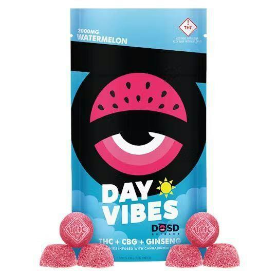 MED - Dosd Nano Bites - Day Vibes Watermelon (2000mgTHC/200mgCBG)