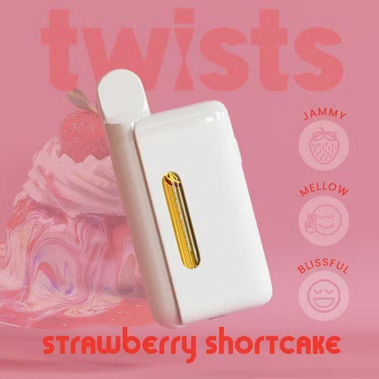 REC - Oil Twist Tanker AIO - Strawberry Shortcake (4000mg)
