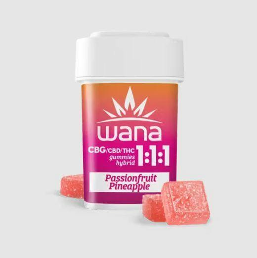 REC - Wana Gummies - PassionFruit Pineapple (100mg)