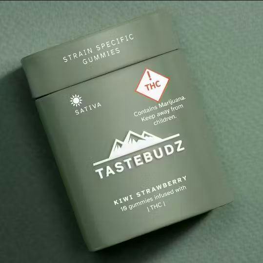 REC - Tastebudz Gummies - Kiwi Strawberry (100mg)