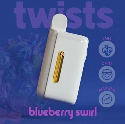 MED - Oil Tanker AIO - Blueberry Swirl (4000mg)