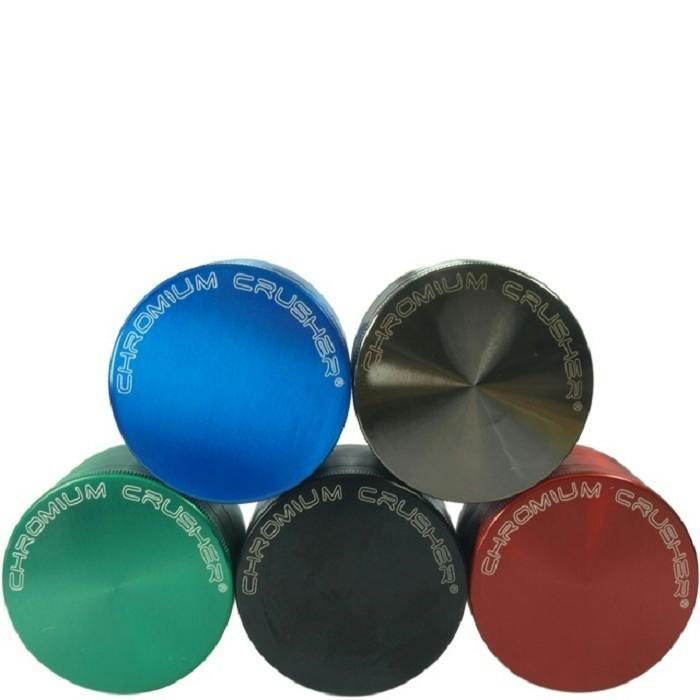 REC - Large Chromium Crusher 4-Piece Grinder