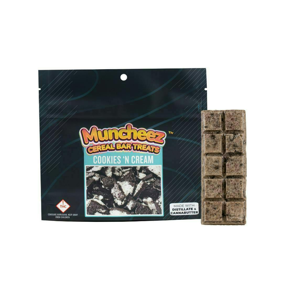 REC - Muncheez - Cookies N' Cream Cereal Bar (100mg)