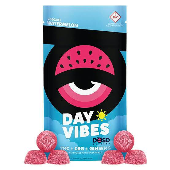 MED - Dosd Nano Bites - Day Vibes Watermelon (2000mgTHC/200mgCBG)