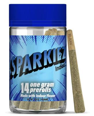 Sparkiez | Bubba Kush | Pre-rolls | 1g each | 14pk