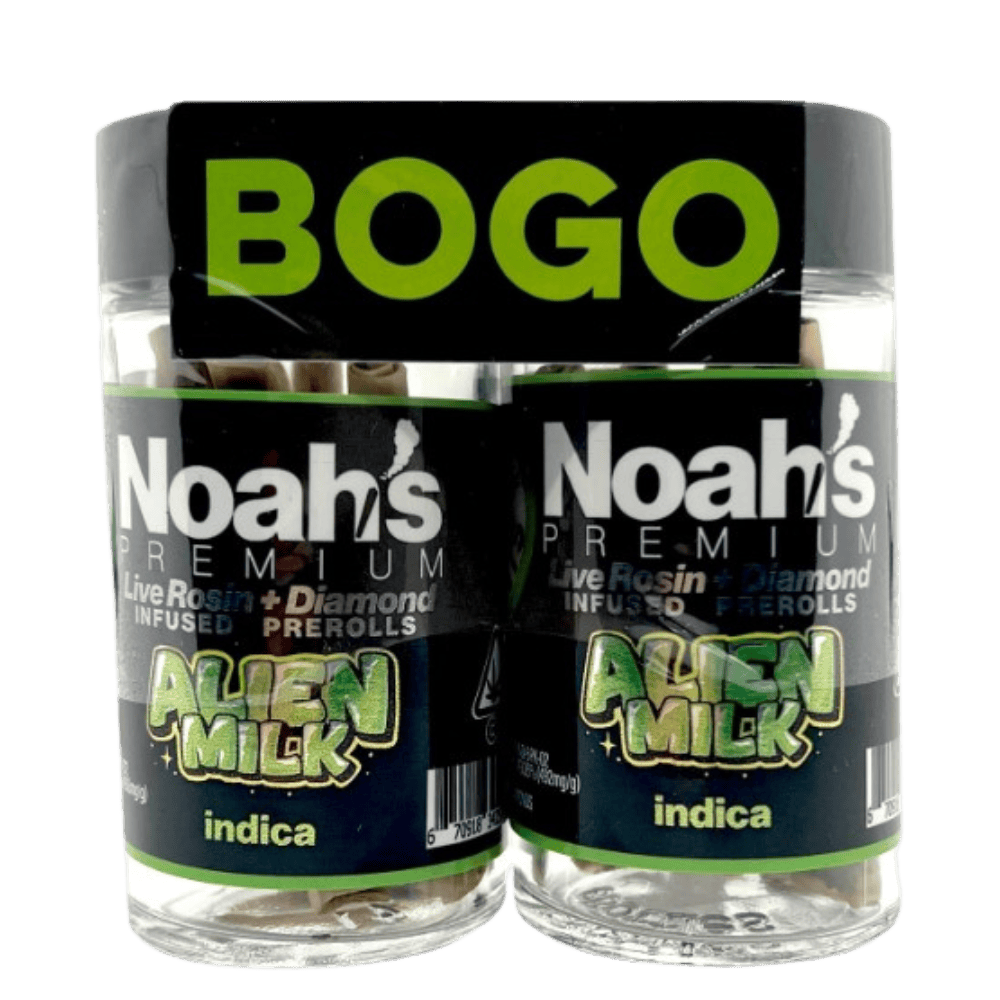 Noah's Premium | BOGO Alien Milk | Infused Minis | 0.5g each | 10pk