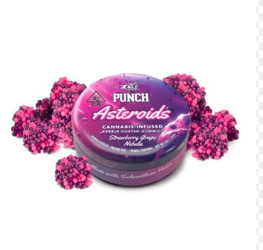 Punch | Strawberry Grape Nebula | Hybrid | Asteroids | 100mg