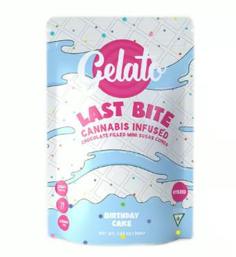 Last Bite | Birthday Cake Mini Cones | Baked Goods | 100mg | 10ct | 10mg/ea