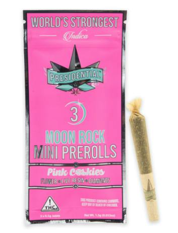 Presidential | Moon Rock Infused Minis | 0.5g each | 3pk