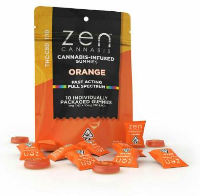 1:10 ORANGE 100MG 10PK