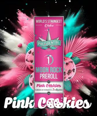 PINK COOKIES MOON ROCKS PREROLL 1G