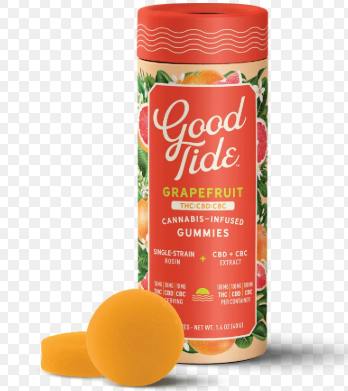 GRAPEFRUIT 1THC:1CBD:1CBC GUMMY