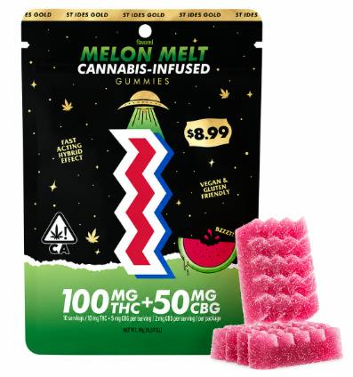 MELON MELT 100MG GUMMY