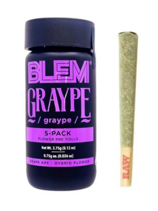 GRAYPE INFUSED 5-PACK PREROLL