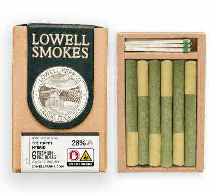 THE HAPPY HYBRID 3.5G PREROLLS