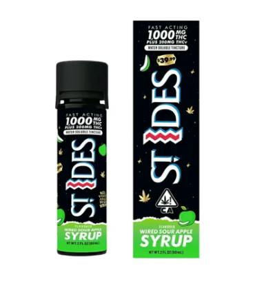 WWIRED SOUR APPLE 1000MG + 200MG THCV SYRUP*