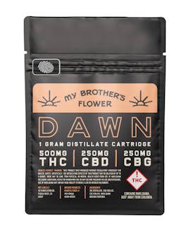 My Brother's Flower 500mg Cartridge - Dawn