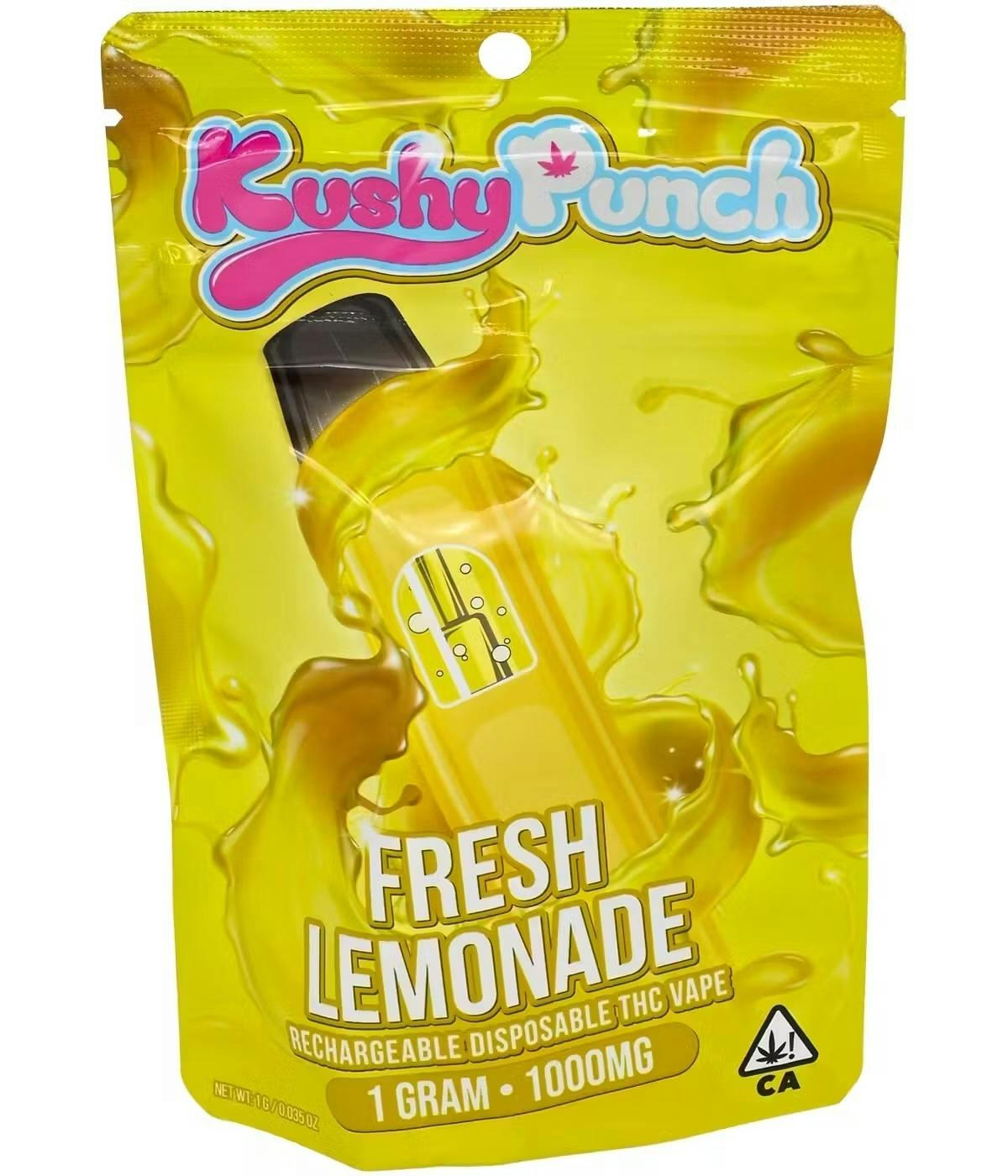 Fresh Lemonade | Disposable | 1g by Kushy Punch