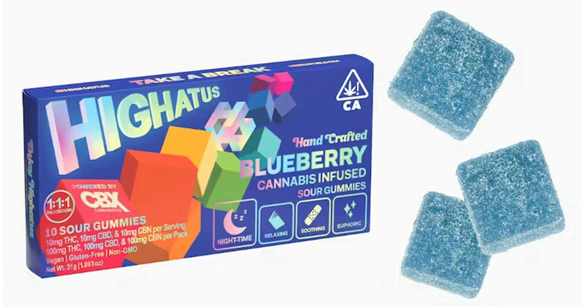 Blueberry Sour Gummy