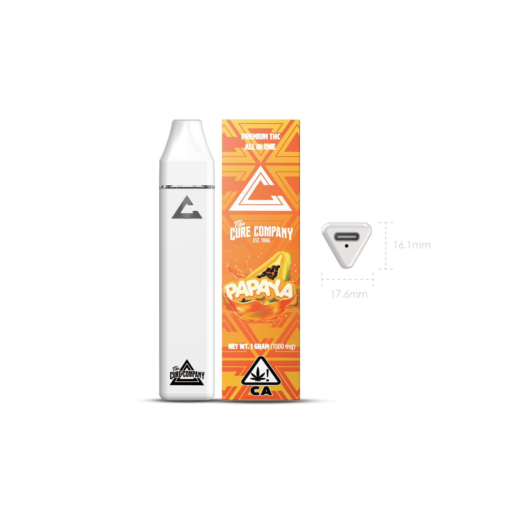 The Cure Company AIO - Papaya 1g
