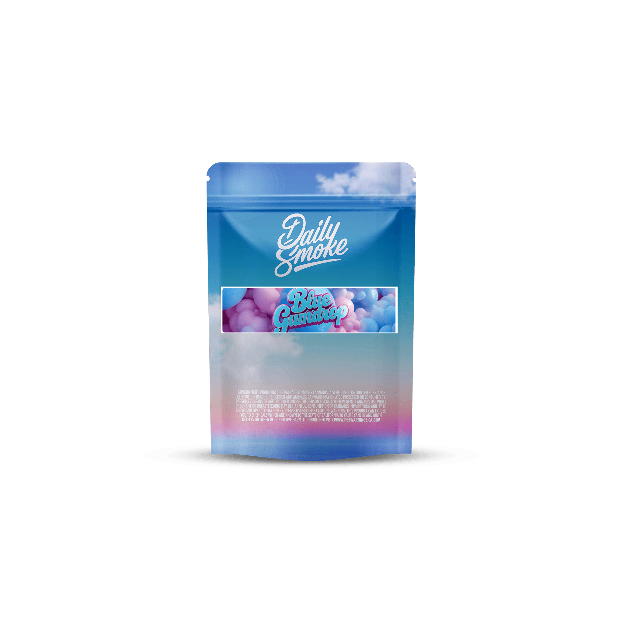 Daily Smoke — Blue Gumdrop