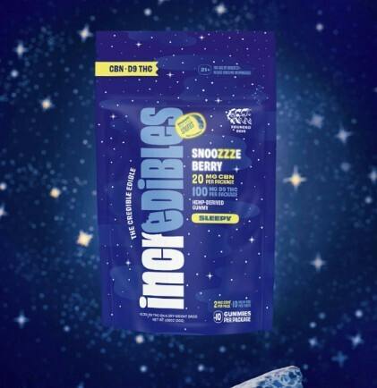 REC - Snoozzzeberry Gummies 100mg THC:CBG