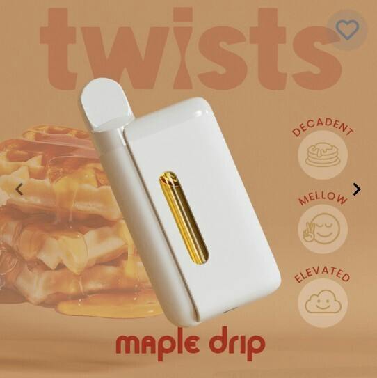 Maple Drip Flavor- "Twists" AIO 'Tanker' (4g) - by Oil®