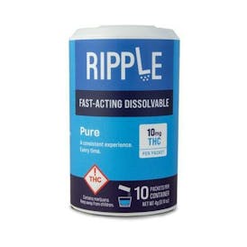 Ripple Dissolvable THC - Pure (100mg)