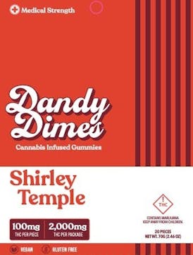 Shirely Temple - Hybrid Gummies (2000mg)