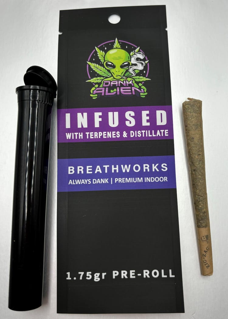 Breathworks x Zkittlez Pre-Roll (Dank Alien)