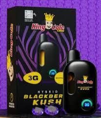 King Cole | Blackberry Kush | Disposable | 3g by Motor City Cannabites