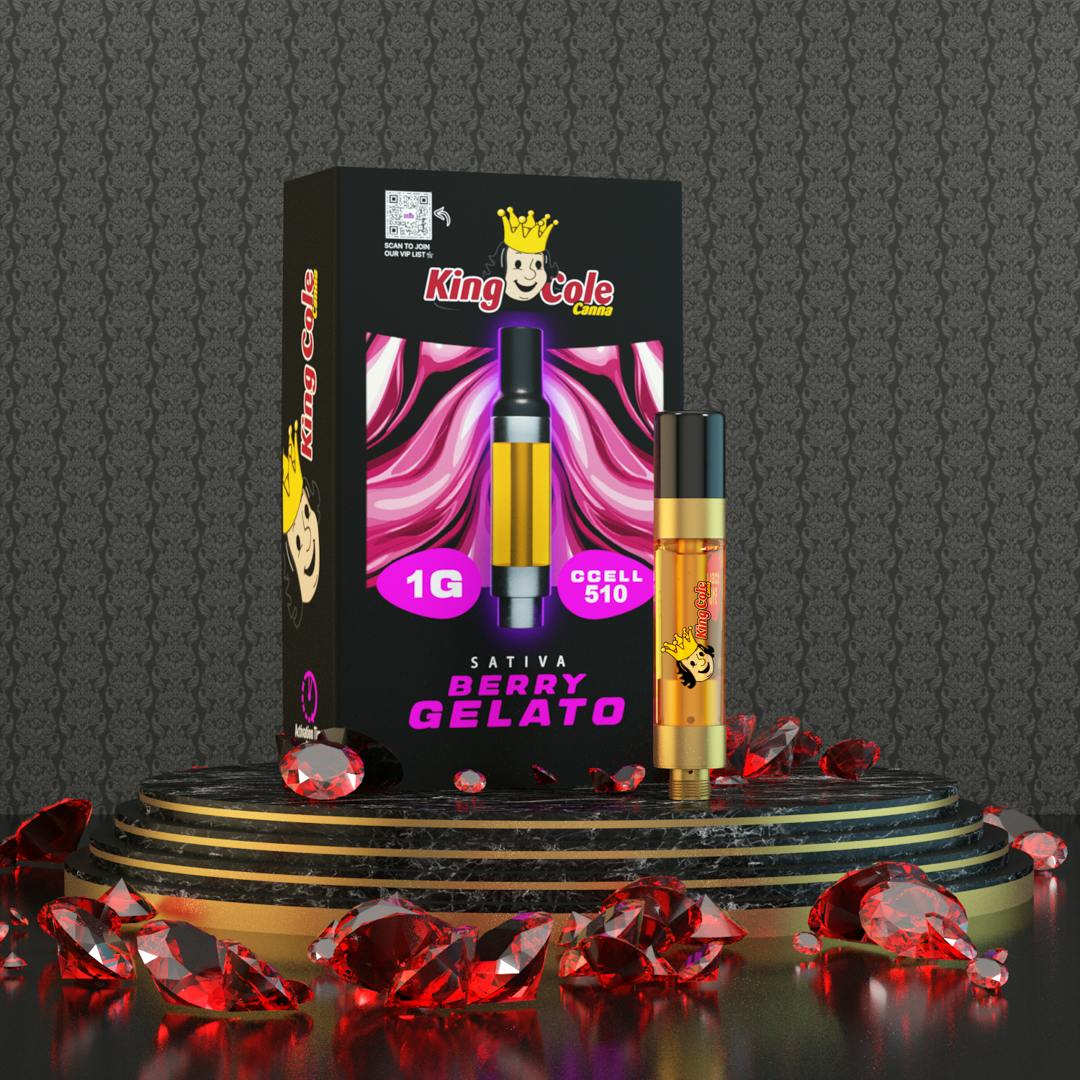 King Cole 1G 510 Berry Gelato - Sativa