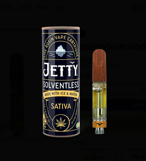 Passionfruit Soda | Live Rosin Cartridge | 1g