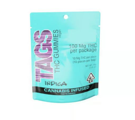 TAGS GUMMIES- BLACKBERRY PUNCH INDICA