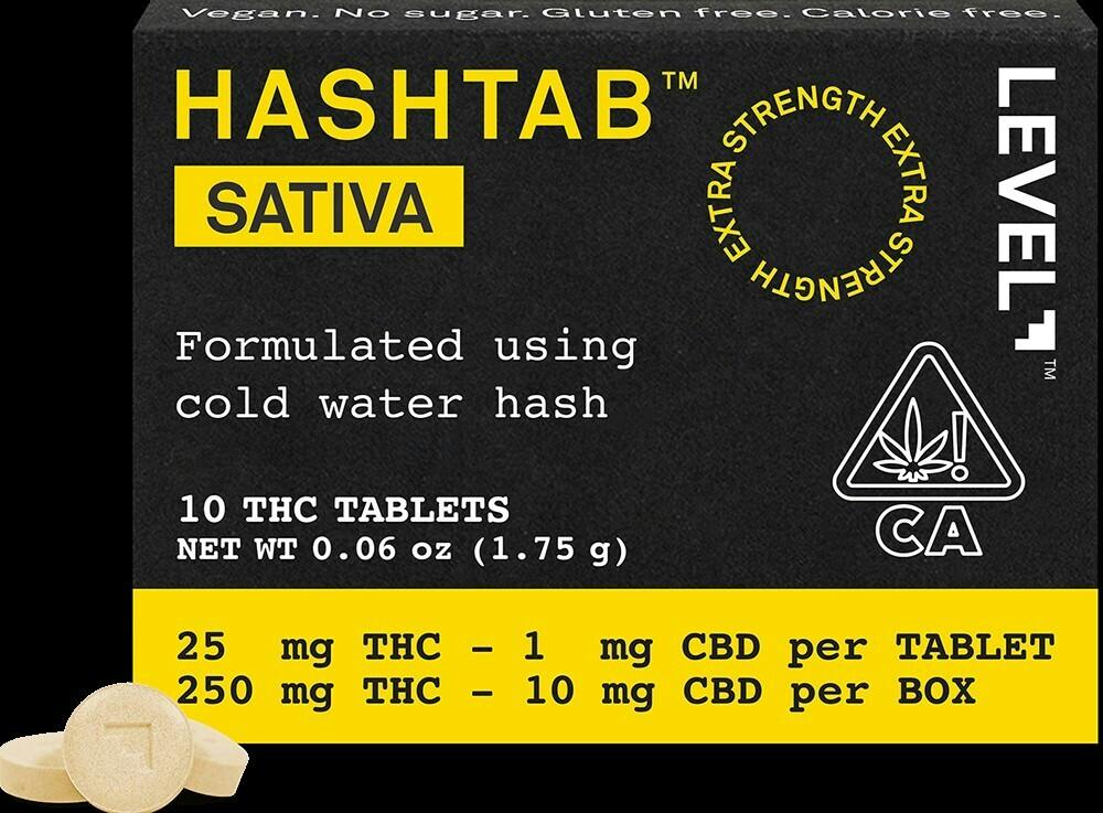 ROSINTAB | Sativa Tablets 25:1 THC:CBD | 250mg | 10ct | 25mg/ea