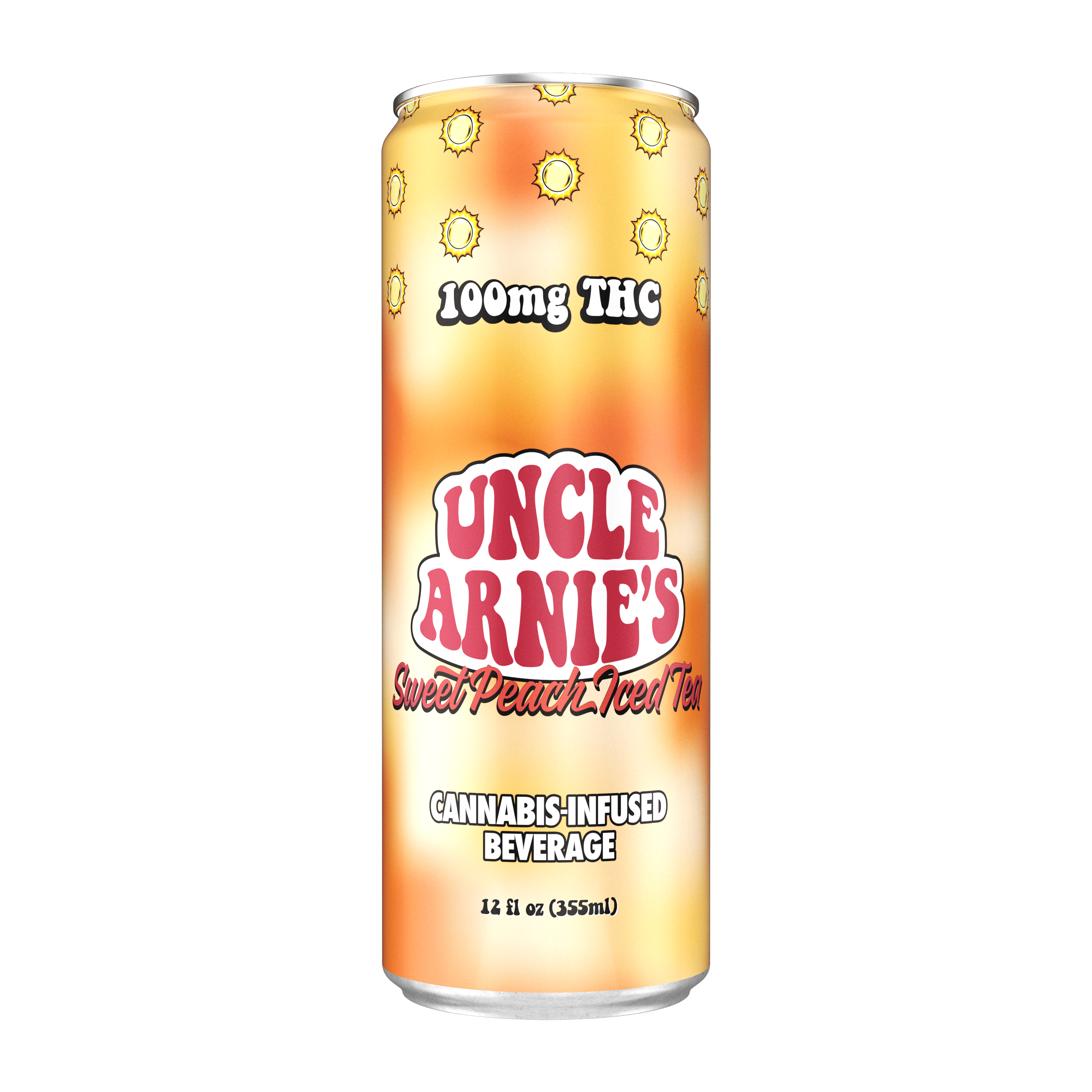 Sweet Peach Iced Tea | Non-Carbonated | 100mg | 12oz