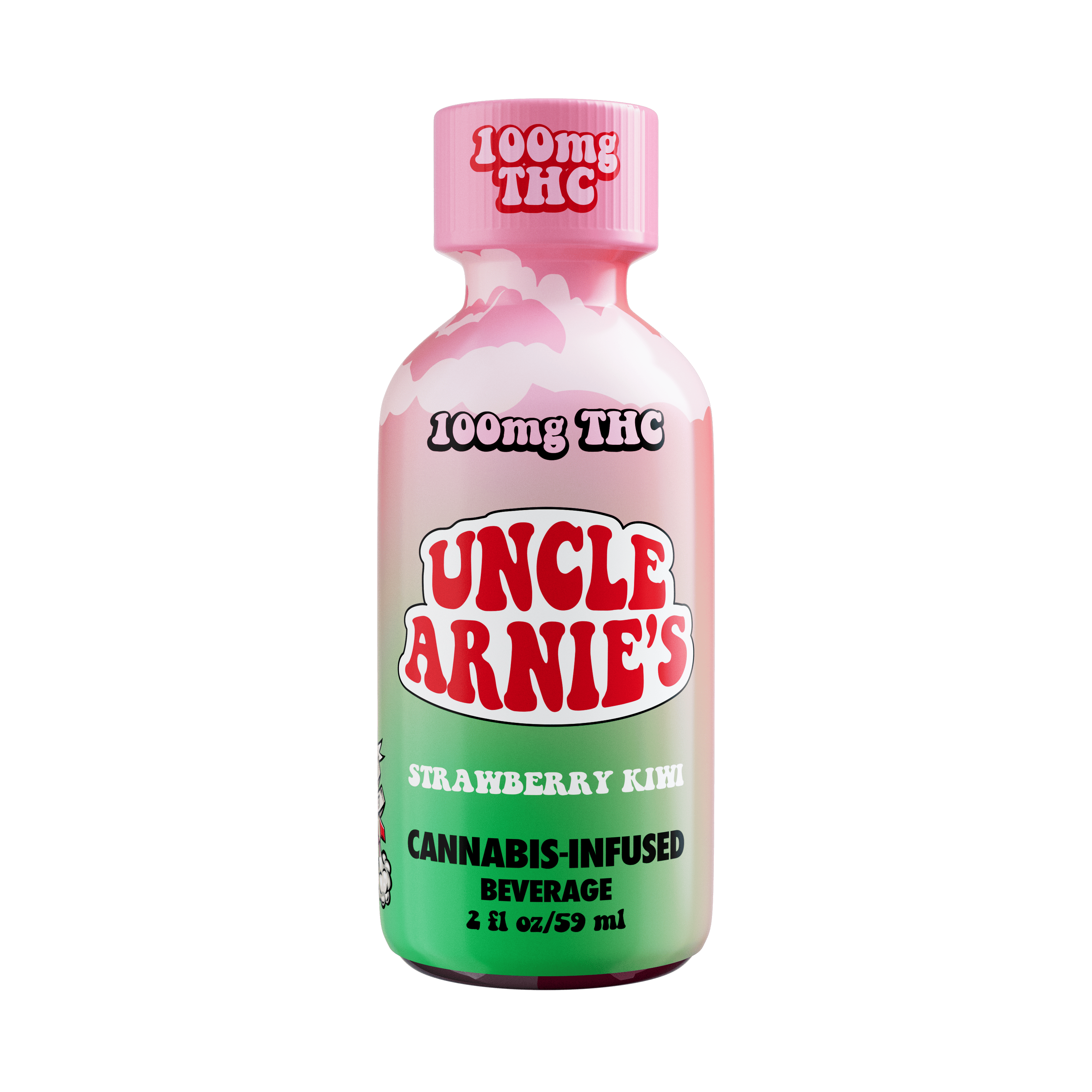 Strawberry Kiwi | Non-Carbonated | 100mg | 2oz