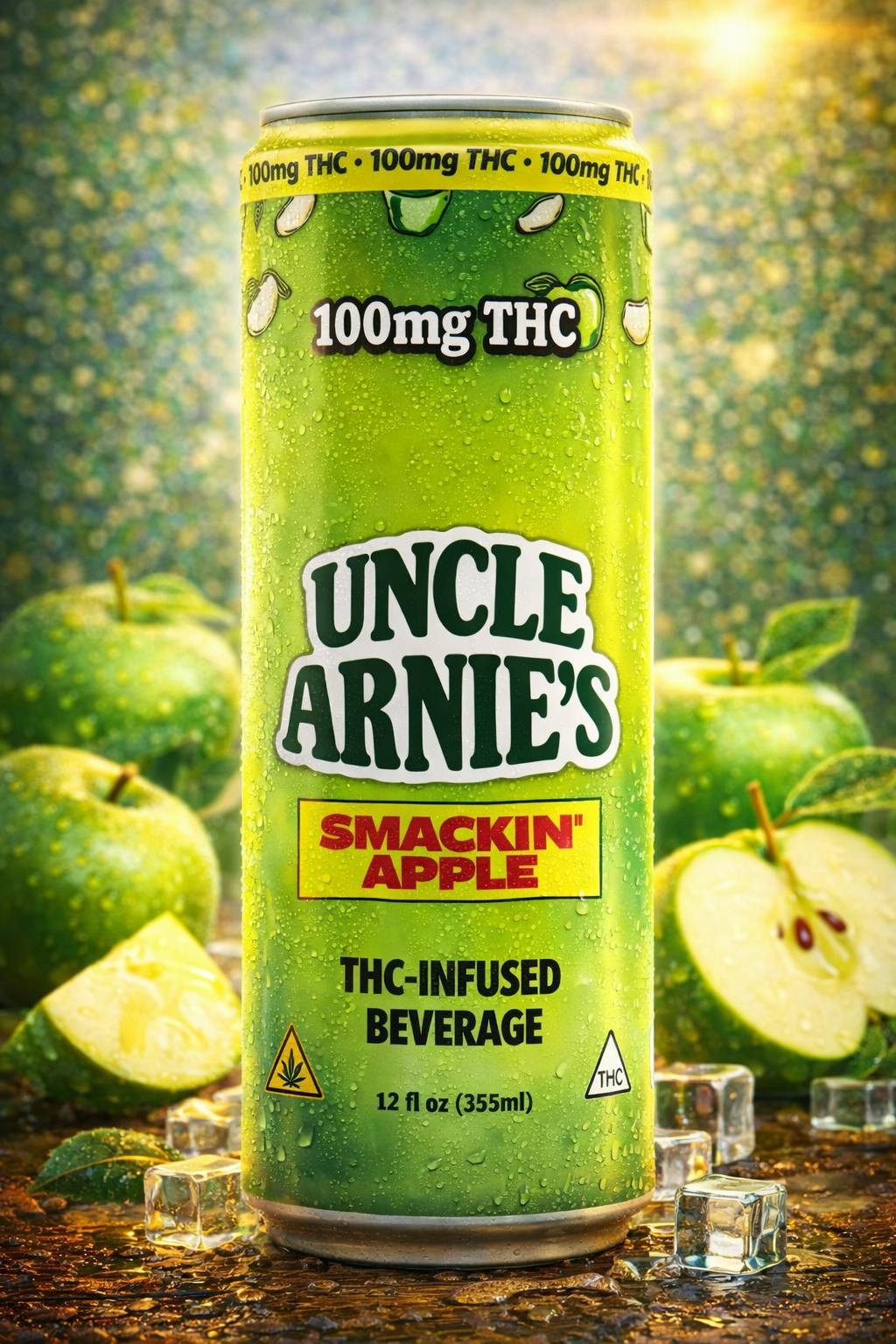 Smackin' Apple | Non-Carbonated | 100mg | 12oz
