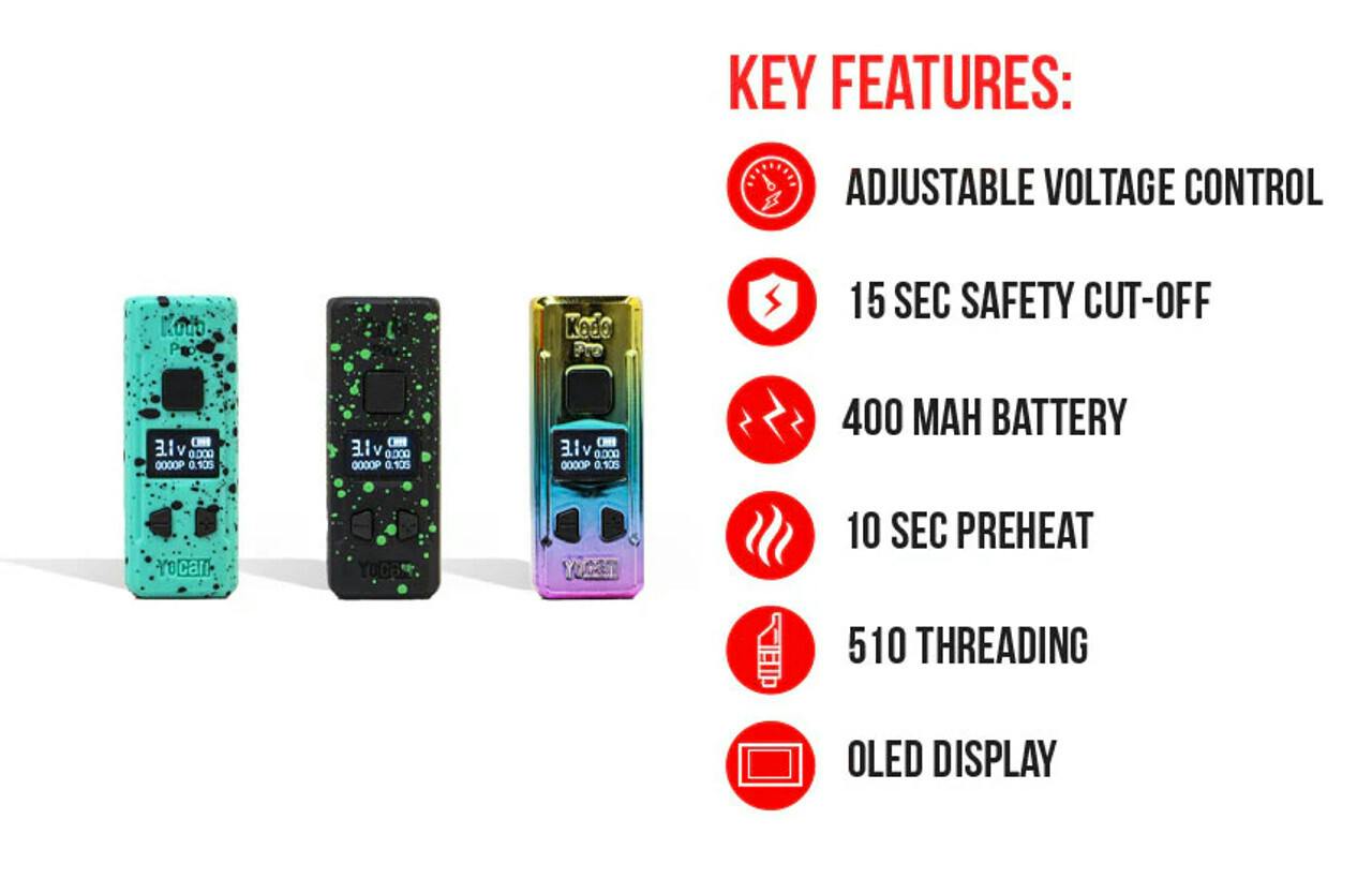 Yocan Wulf KODO PRO Portable Battery $18