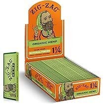 ZIG ZAG ORGANIC HEMP GREEN PAPERS $2 ND