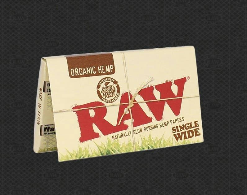 RAW ORGANIC SINGLE WIDE $2 ND