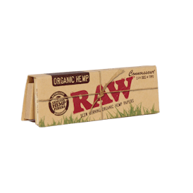 RAW ORGANIC CONNOISSEUR PAPERS + TIPS $4 ND